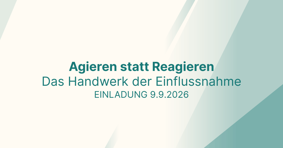 Event: Das Handwerk der Einflussnahme